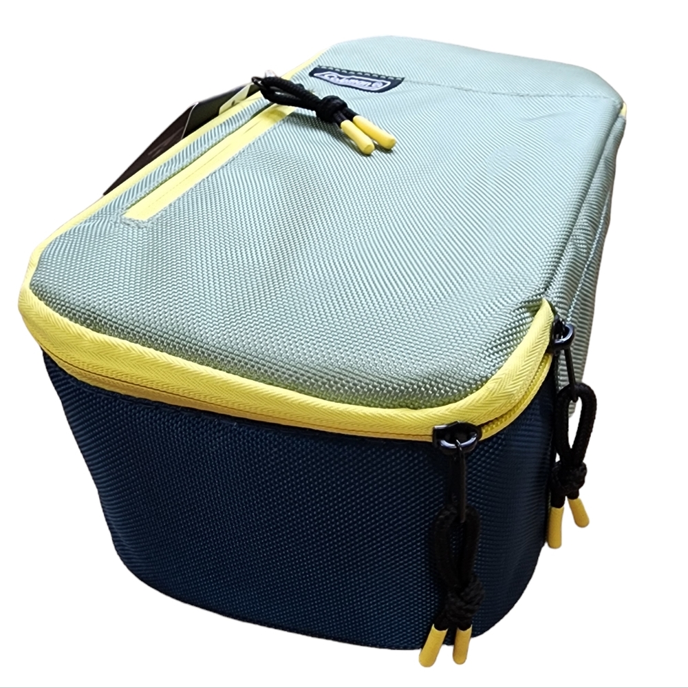 Coleman Green and Yellow Bike Handlebar Bag - Picture 9 of 13